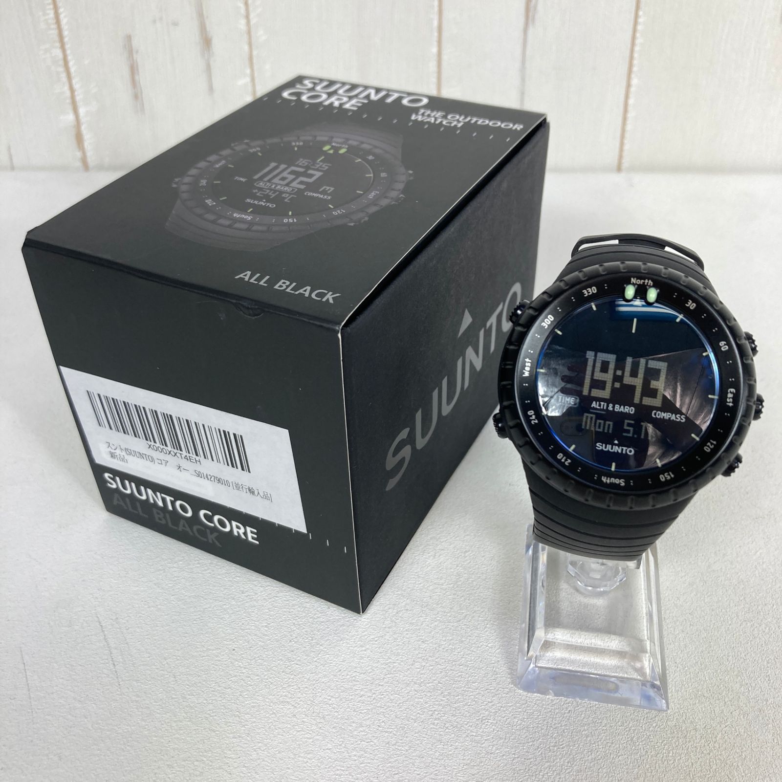?️OneSize ブラック系 Suunto ( スント ) コア オール ブラック Core All Black 電子機器 精密機器 アウトドアウォッチ 時計 z00057705 アウトドアウォッチ 時計 電子機器 精密機器