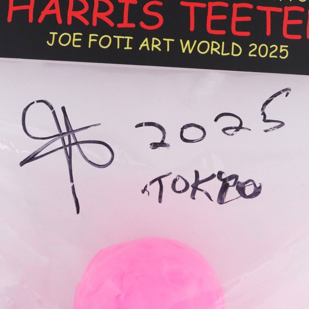 未使用 CHROME HEARTS サイン入り HARRIS TEETER JOE FOTI ART WORLD