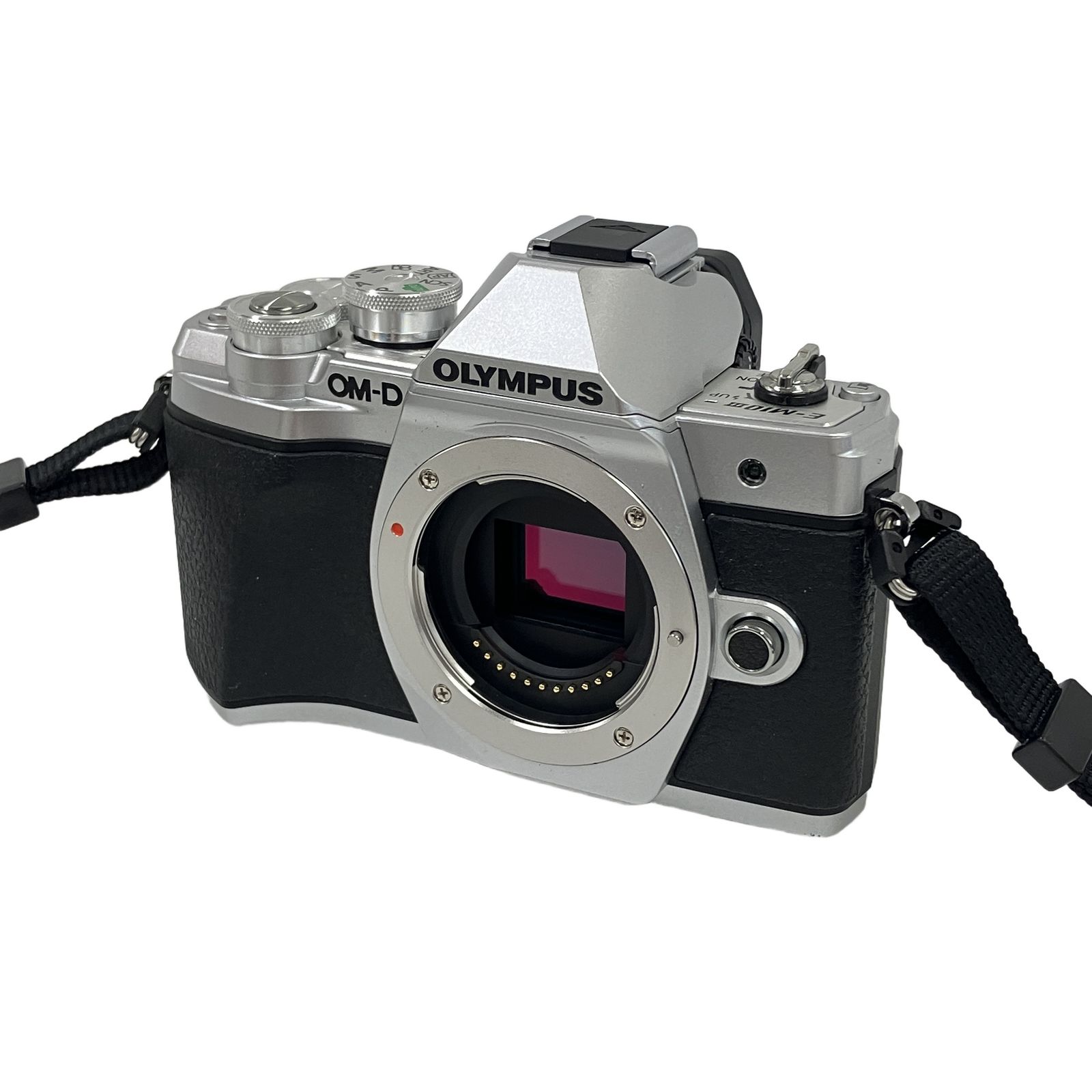 OLYMPUS OM-D E-M10 Mark III ダブルズームキット 14-42mm 40-150mm フォーサーズ 4/3型 マイクロフォーサーズマウント EZキット 中古T11181129