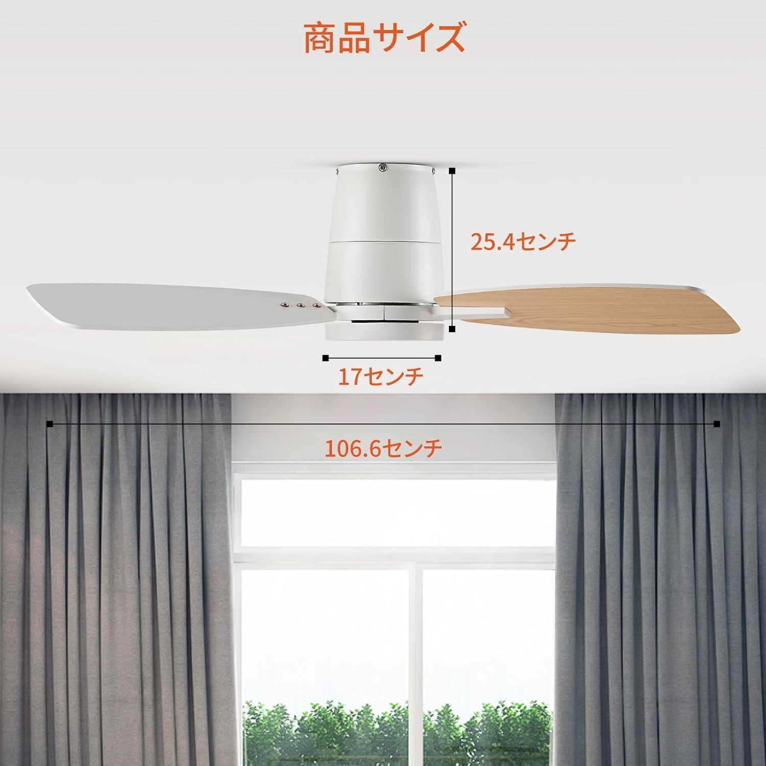TALOYA シーリングファンライト 10畳 LED 調光調色 - メルカリ