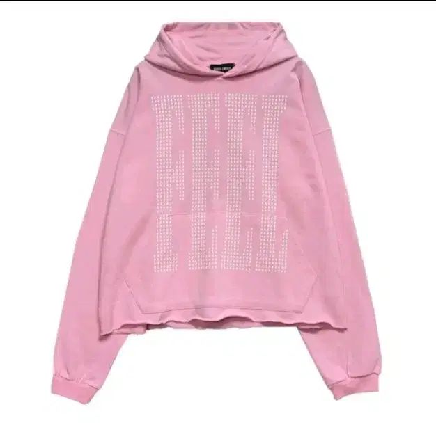 (M) アイフィールラッキー フードT Feel star hoodie pink