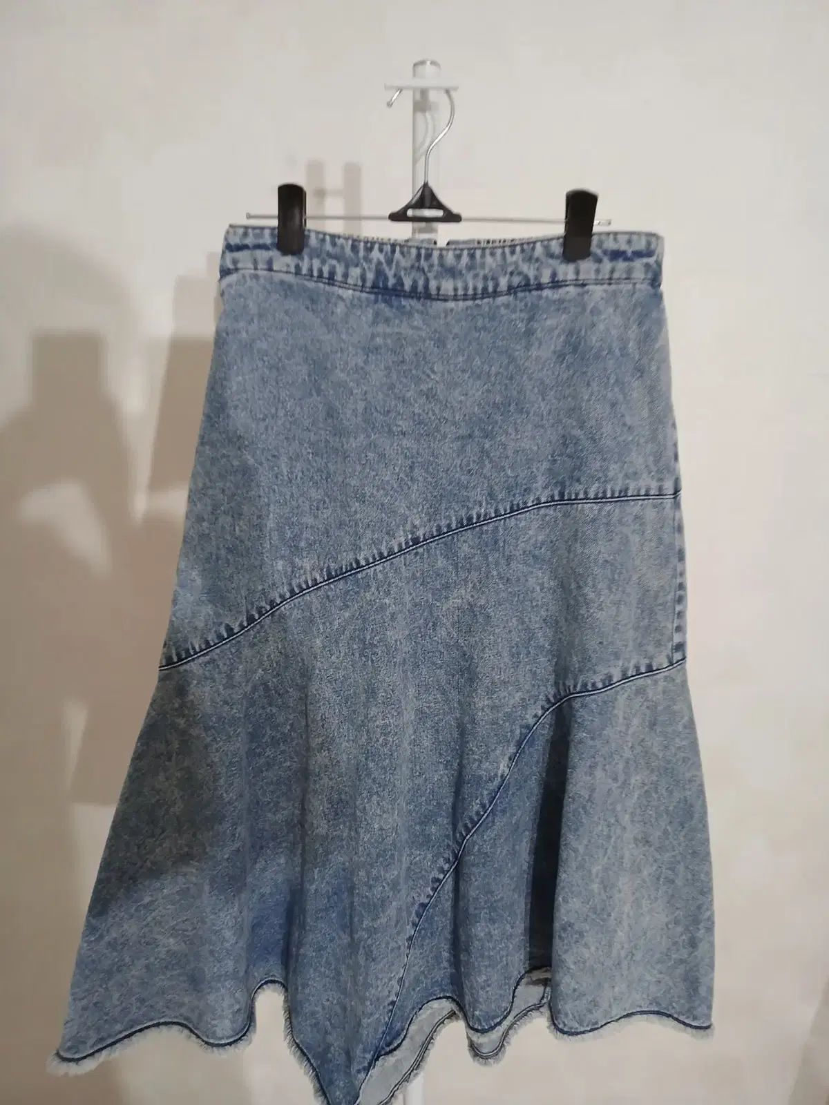 システム コットン デニム スカート