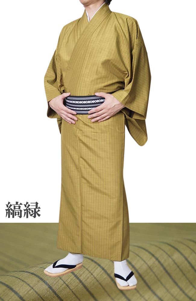 着物 男物 メンズ 洗える紬風 おしゃれ縞 袷 PO-69 着物 単品 S/M/L/LL/3L/4L/5L 紳士 父の日 和装 大きいサイズ 紬 きもの 普段着 オシャレ着 正月 稽古着 パーティー 学園祭 20代 30代 40代 50代 60代 70代　鉄紺