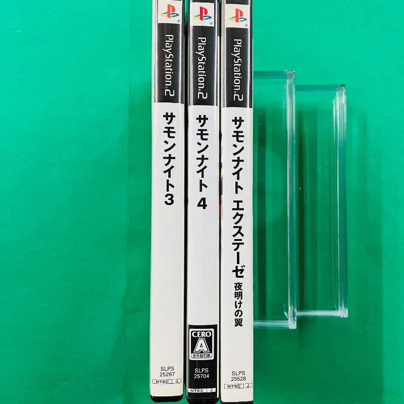 1点ハガキあり】【3点セット】PS2 サモンナイト3 サモンナイト4
