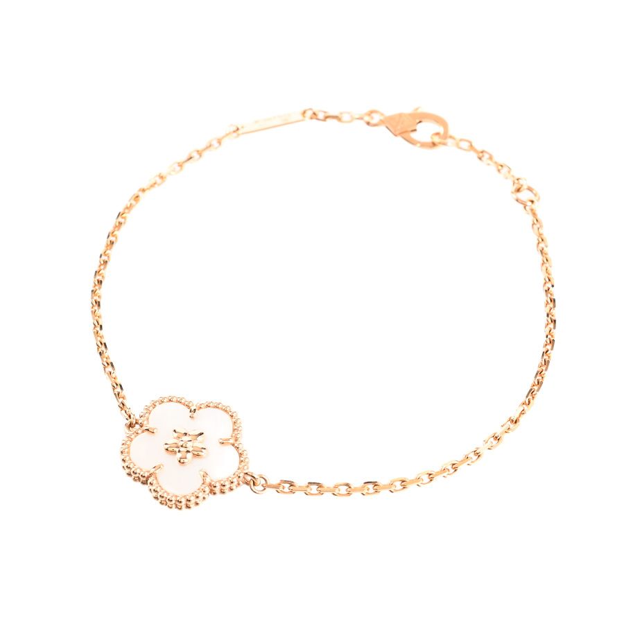 Van Cleef & Arpels ヴァンクリーフアーペル ブレスレット ラッキースプリング プラムブロッサム VCARP9V900