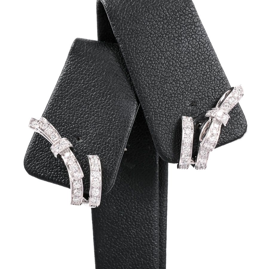 CHANEL シャネル ピアス リュバン ドゥ シャネル クライマー J11143