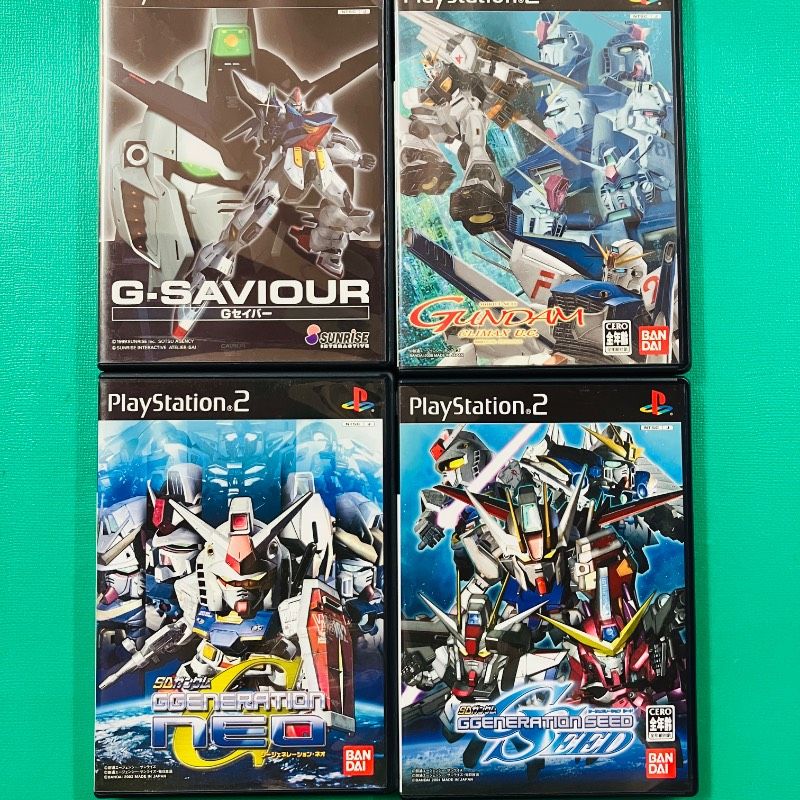 美品】【4点セット】PS2 G-SAVIOUR Gセイバー 機動戦士ガンダム
