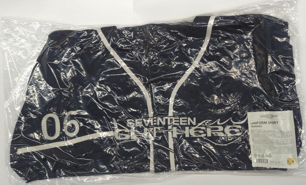 SEVENTEEN 2024 RIGHT HERE JAPAN WONWOO UNIFORM SHIRT