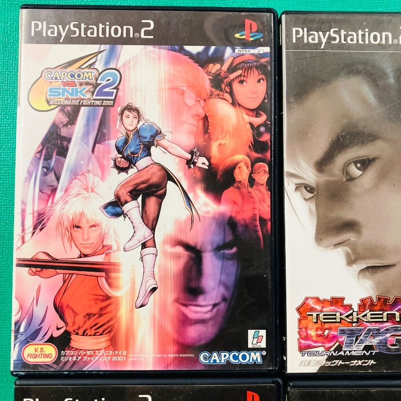 4点セット】PS2 CAPCOM VS. SNK 2 MILLIONAIRE FIGHTING 2001 鉄拳