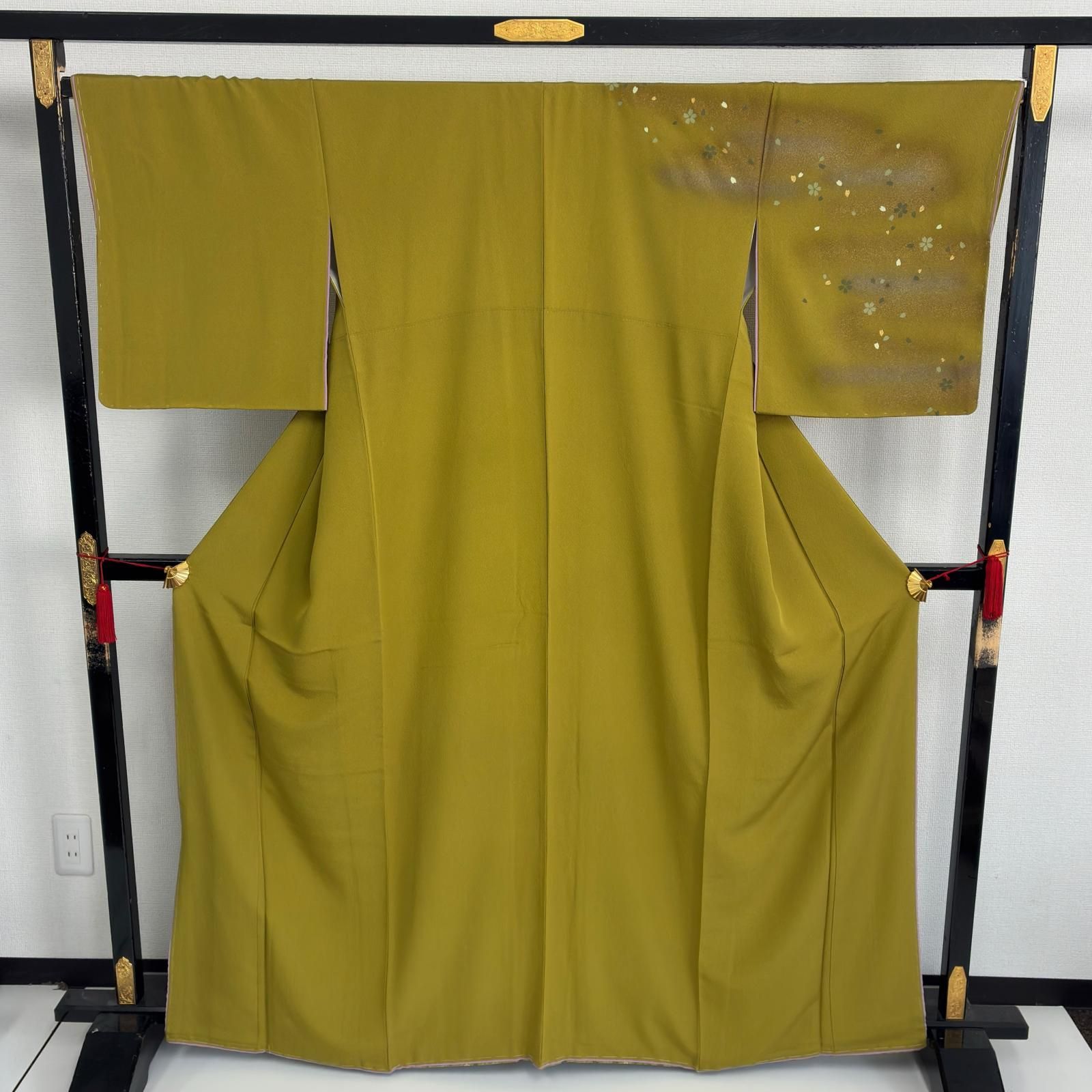 付け下げ 正絹 紋なし 美しい染め 袷 着物 MK-7656 - メルカリ