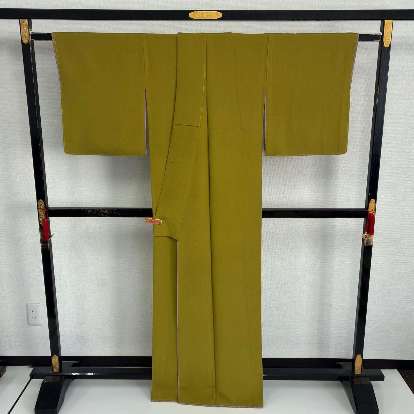 付け下げ 正絹 紋なし 美しい染め 袷 着物 MK-7656 - メルカリ