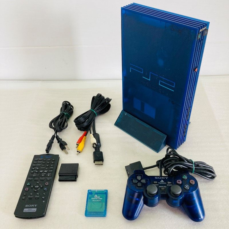 レアカラー】【すぐ遊べるセット】【動作確認済み】SONY PlayStation2 