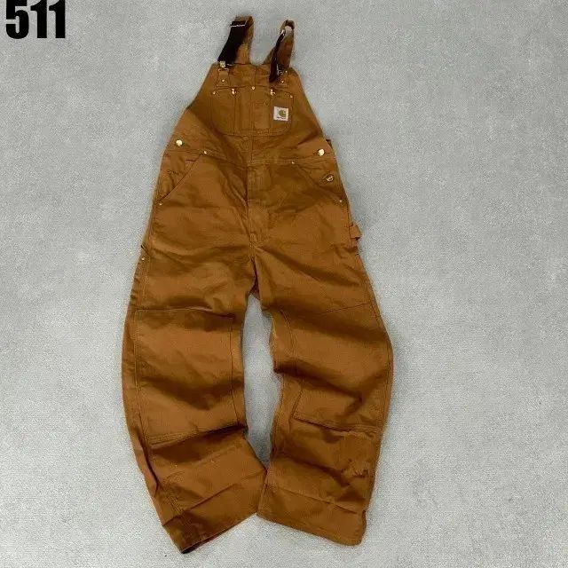 Carhartt カーハート ブラウン オーバーオール パンツ