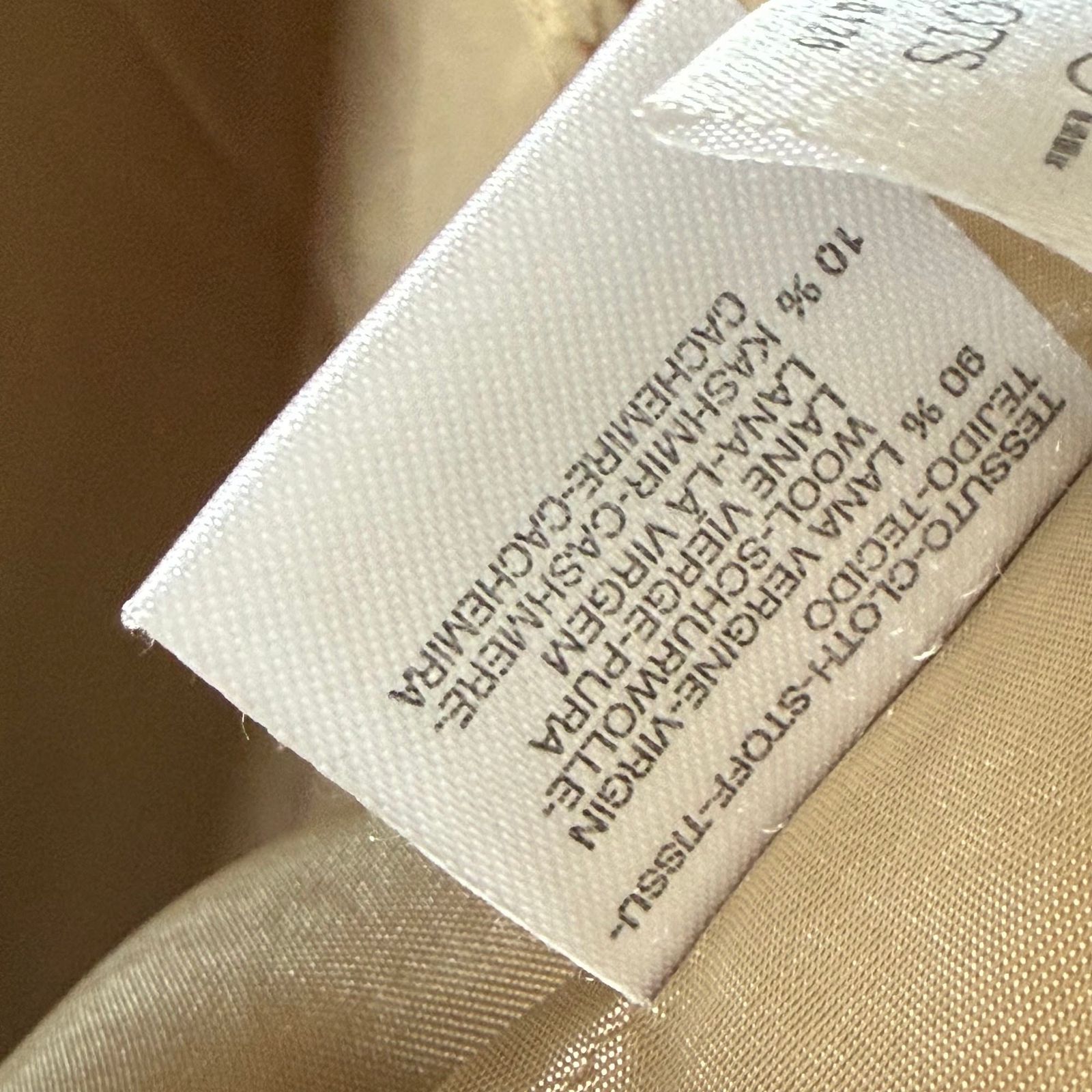 美品 最高級白タグ MaxMara カシミヤ ロングチェスターコート 40