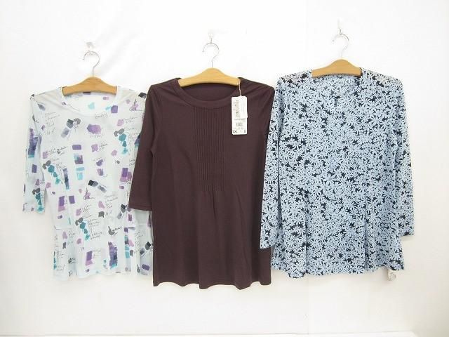 未使用 タグ付き オルベーラ 東京白ゆり會 チュニック カットソー 3点 M 日本製 レディース