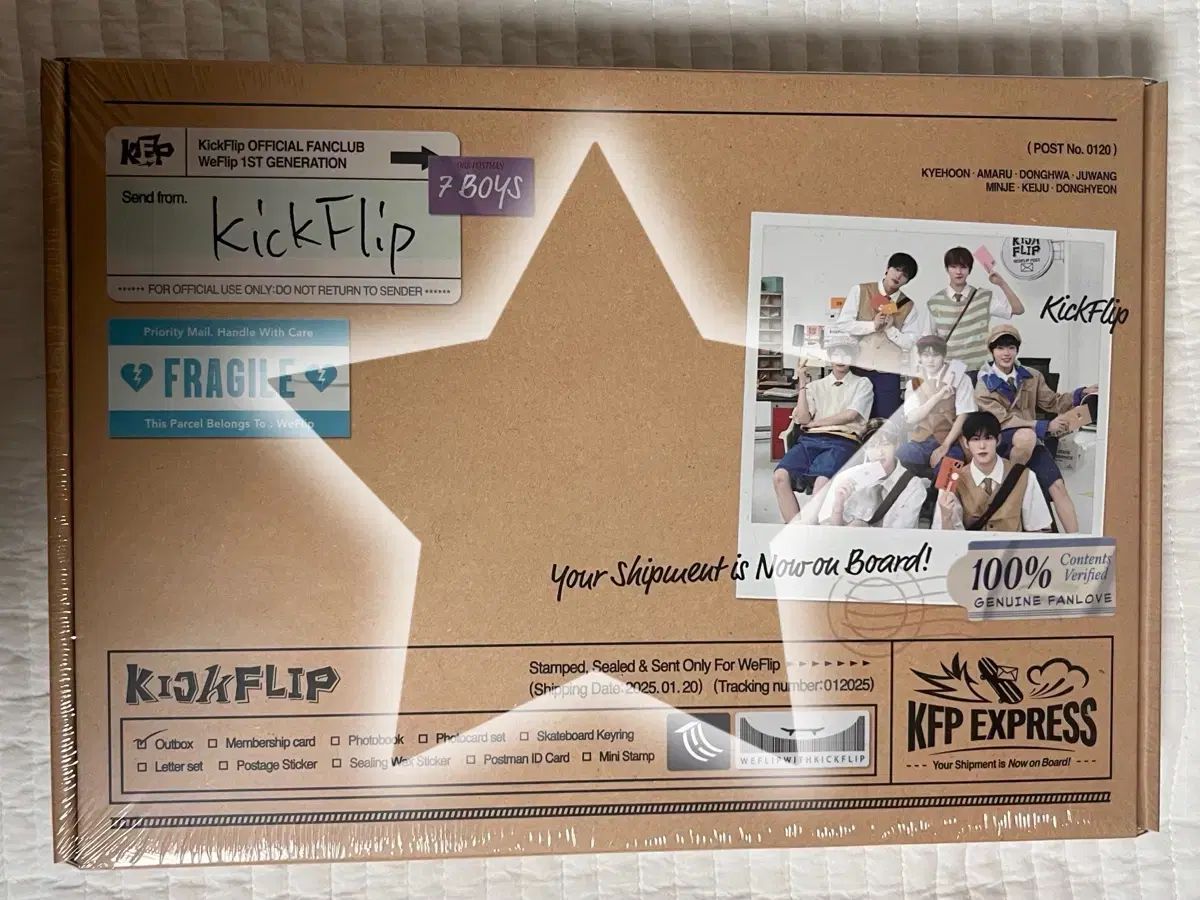 kickflip 本国1期　ファンクラブ　fcキット　未開封品 キックフリップ 1期 ファンクラブ キット KIT 出品 (未開封) - メルカリ