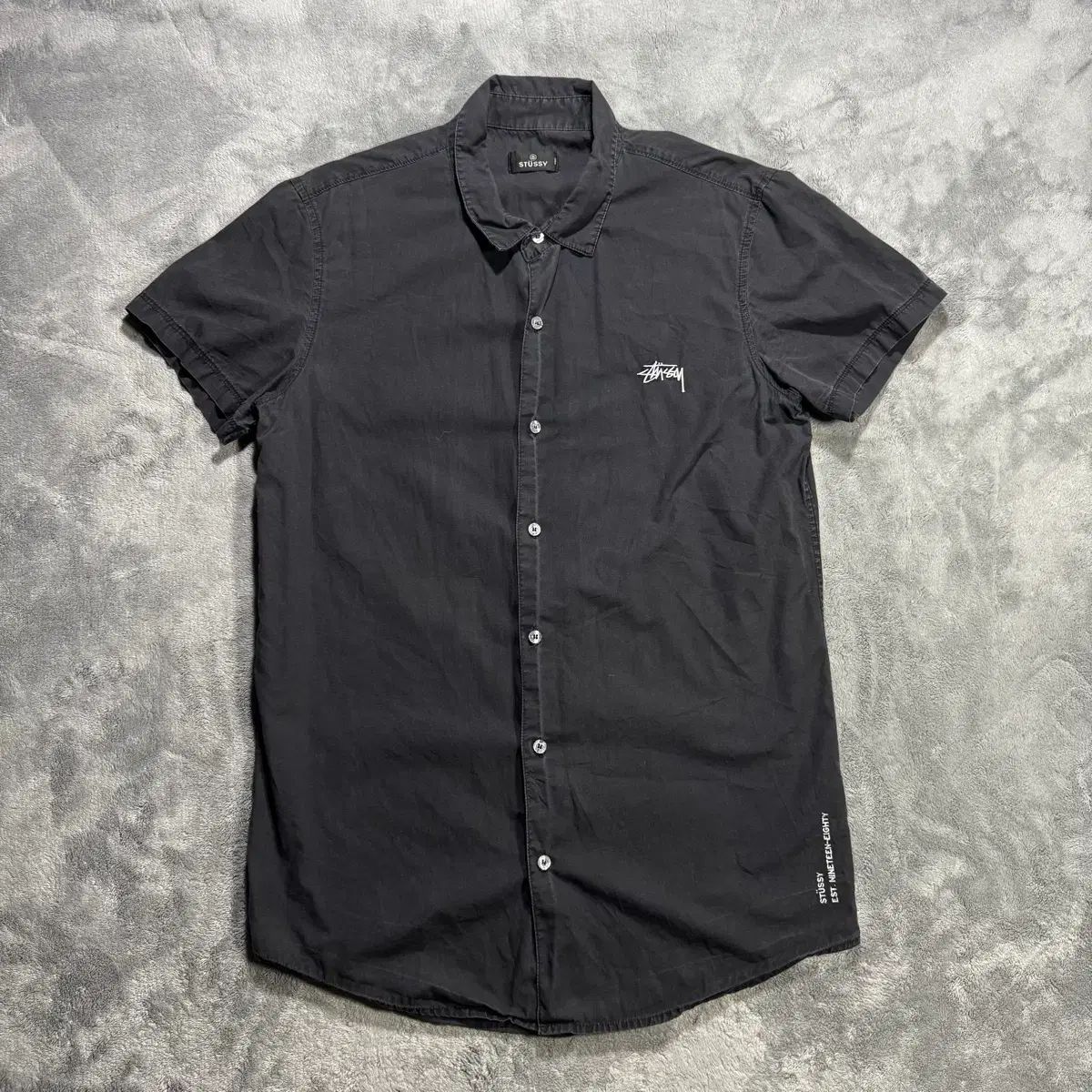 STUSSY オールド ダブルS 半袖 シャツ