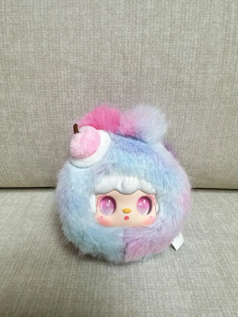 ゆき 빗거울 シック とても かわいい ぬいぐるみ 綿あめ色 Secret Honey