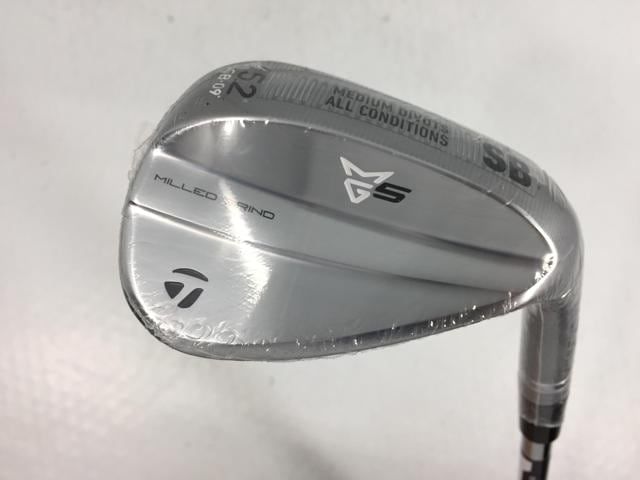 返品OK 【中古ゴルフクラブ】【未使用品】テーラーメイド ミルド グラインド5 ウェッジ 52.09 SB 2025 D/G MID115 AW