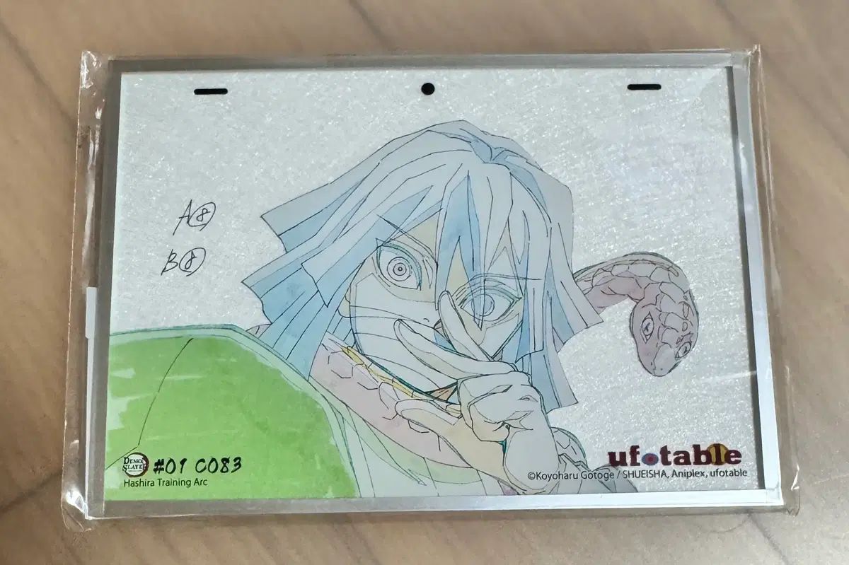 鬼滅の刃 C083 アクリルビジュアル色紙 A6