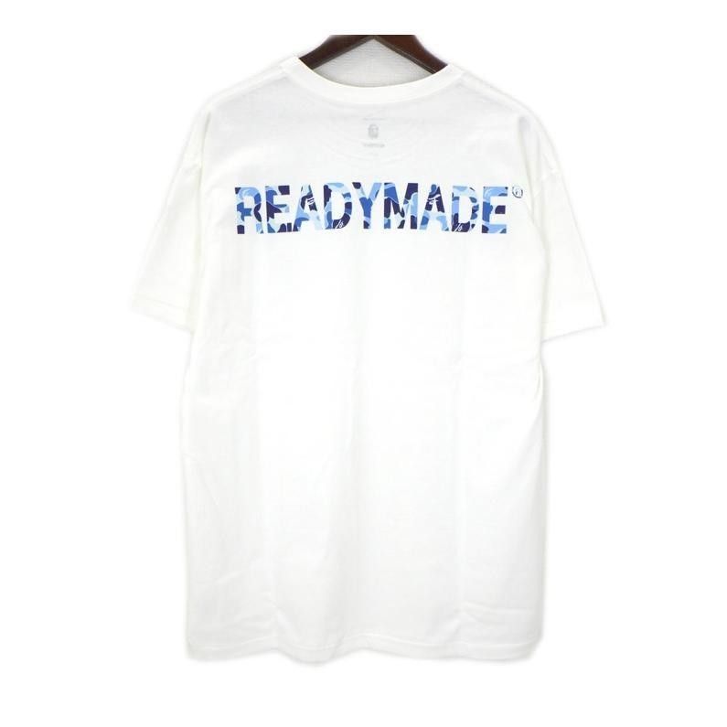 レディメイド READY MADE × エイプ APE 【 Bee Patch T shirt REAPWH000001 】 ビー パッチ バック ロゴ プリント パック Tシャツ 48898