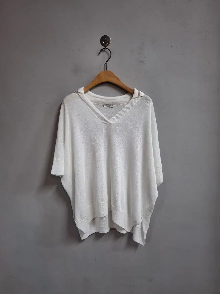 イタリアブランド ペセリコ ルーズフィットニットTシャツ 40