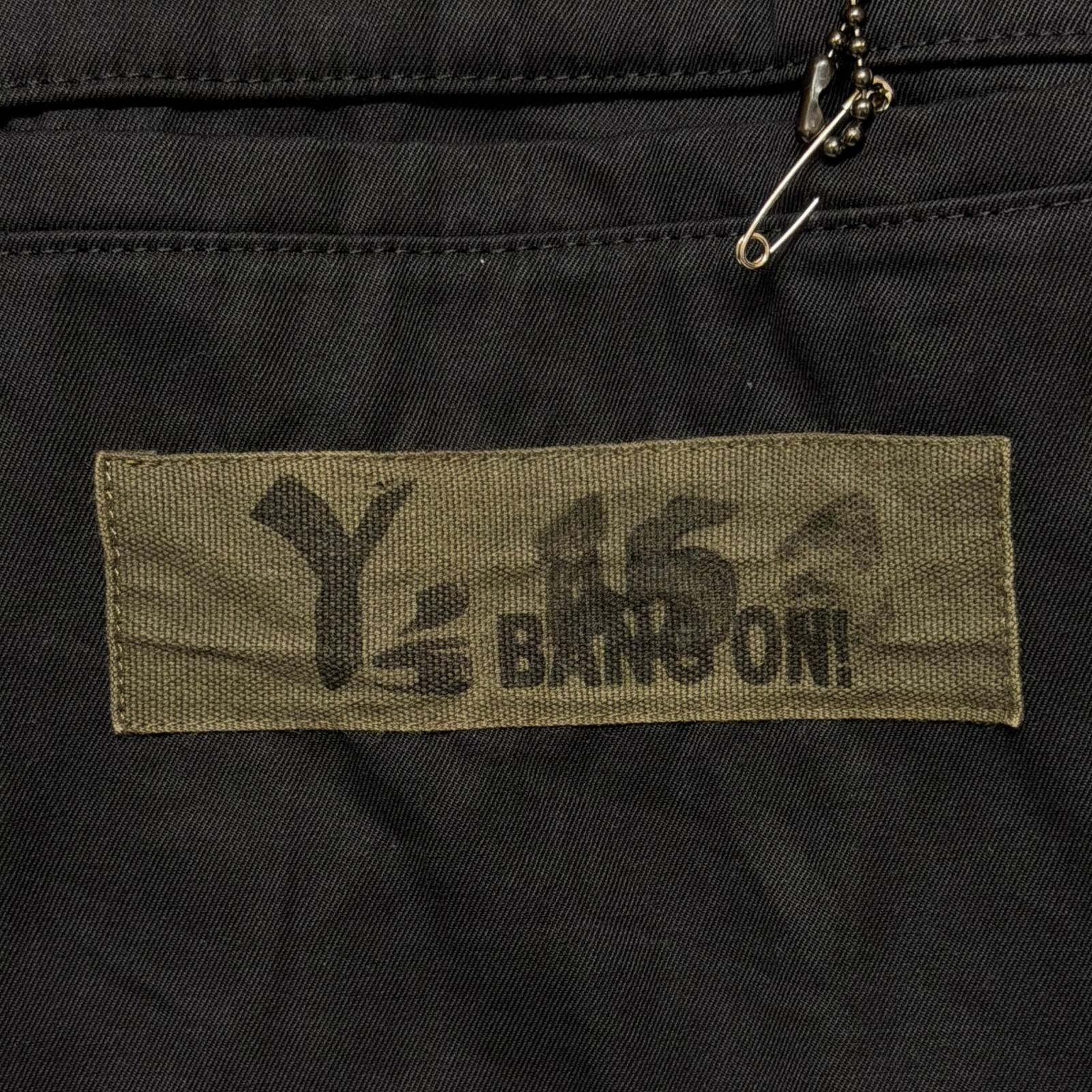 参考上代156200円 Y's BANG ON! 22SS No.153 W Trench-coat ダブルトレンチコート ワイズバングオン YW-C73-073 ブラック 3 （15295M） 参考上代156200円 Y's BANG ON! 22SS No.153 W Trench-coat ダブル