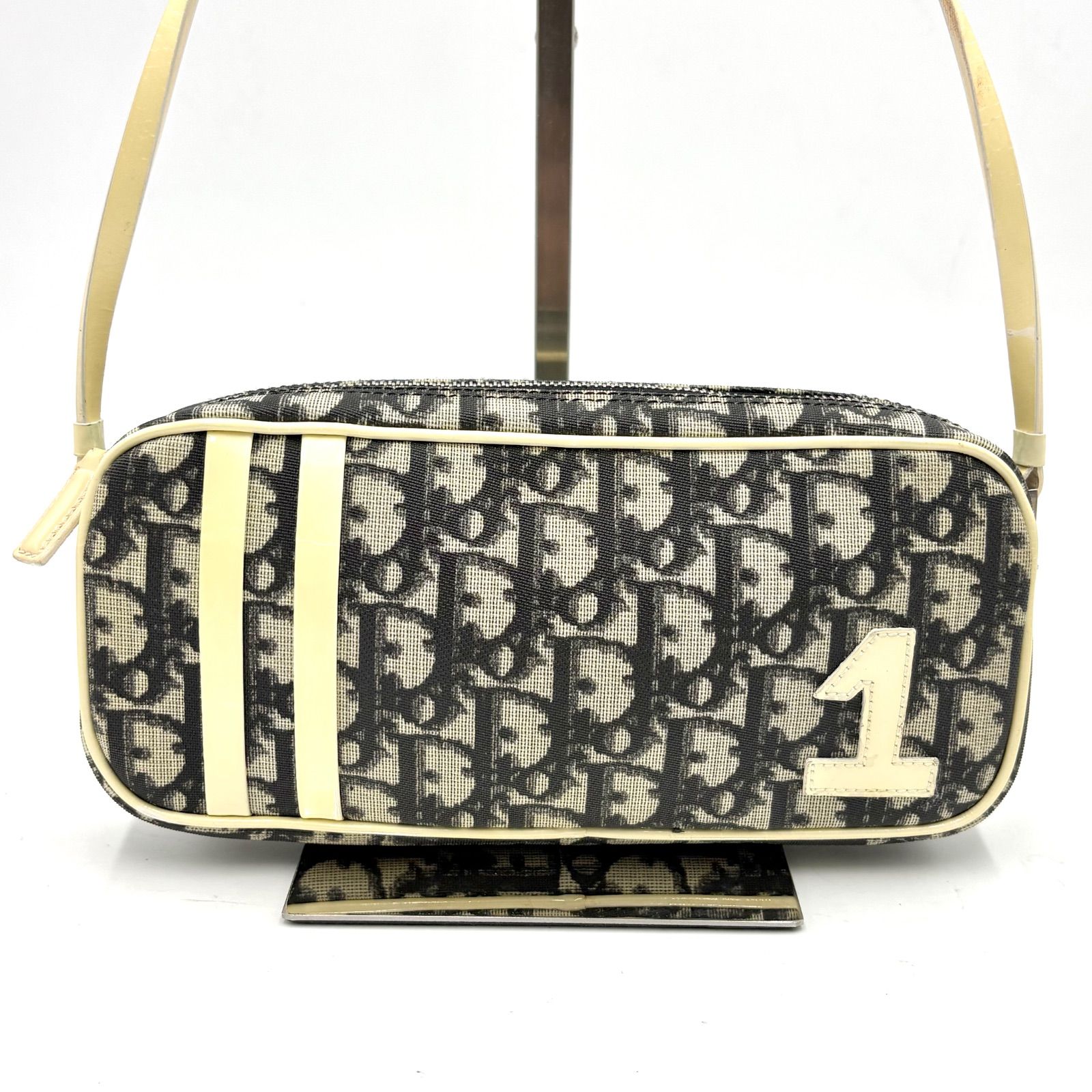 美品◎Christian Dior ナンバーライン No.1 トロッター 柄