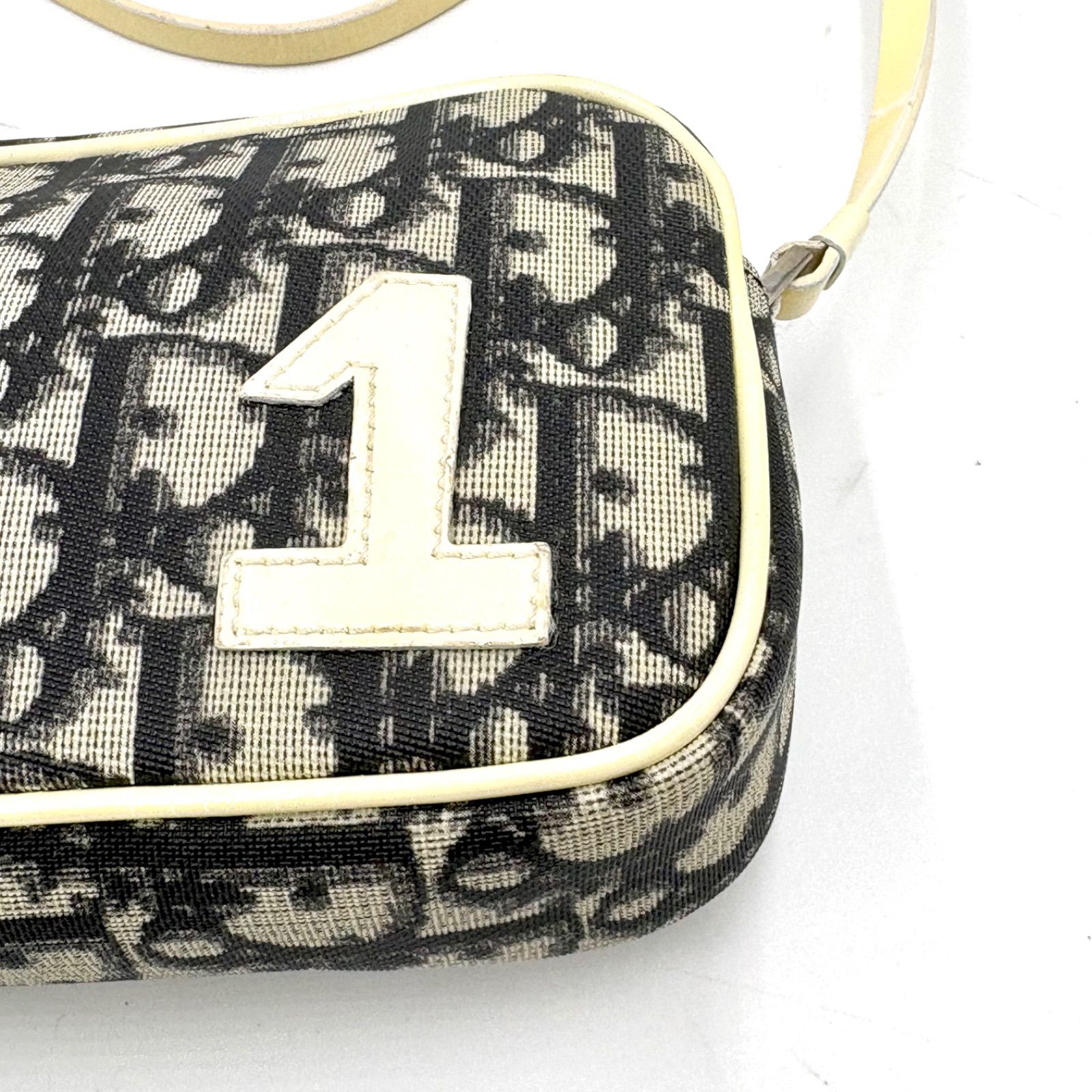 美品◎Christian Dior ナンバーライン No.1 トロッター 柄