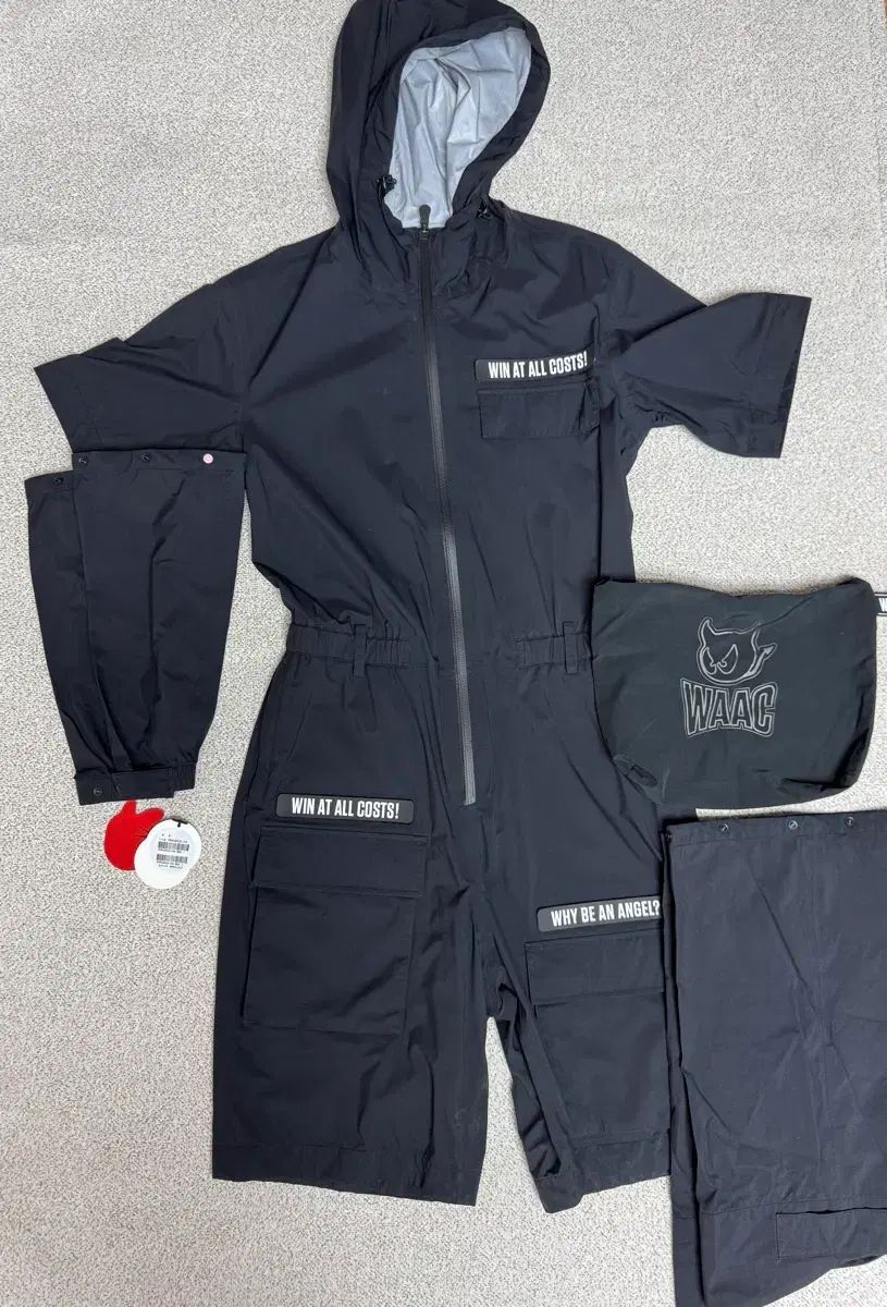 ワック(WACC ) ゴルフウェア オールインワン レインビコート(新品)MARK & LONA マークアンドロナ SOUTH CAPE ユウタ FootJoy フットジョイ