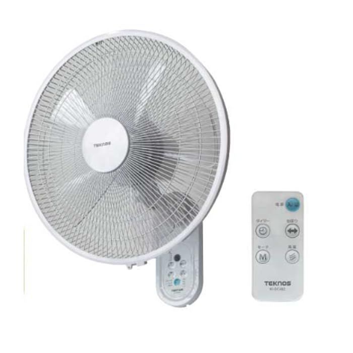 TEKNOS 壁掛けフルリモコン扇風機 40cm KI-DC482e