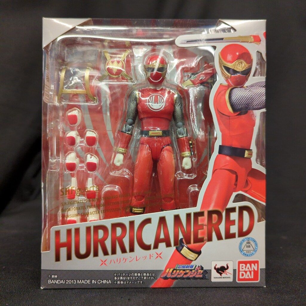 バンダイ S.H.Figuarts 忍風戦隊ハリケンジャー ハリケンレッド