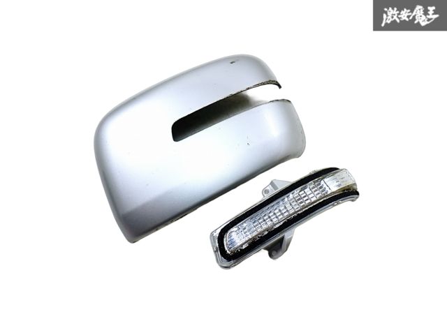 ウィンカー点灯OK】スズキ 純正 MH23S ワゴンR ドアミラーカバー