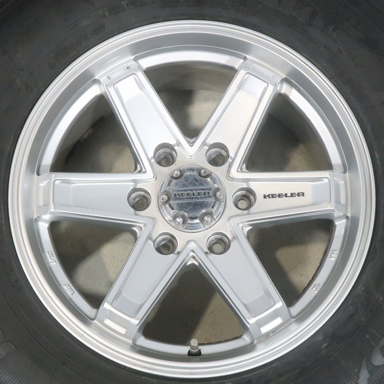 プラド ハイラックス サーフ 等に 4本 weds キーラー 17インチ 8J +25 