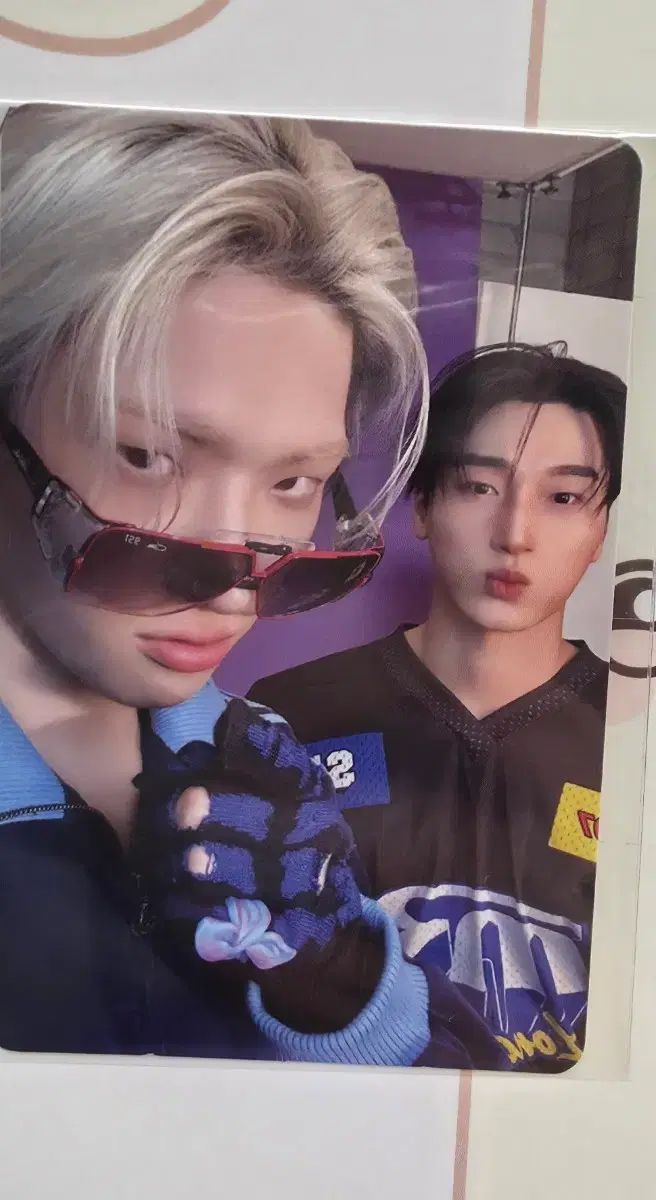ateez 8ROOM ポップアップ 特典 トレカ サン ミンギ ユニット