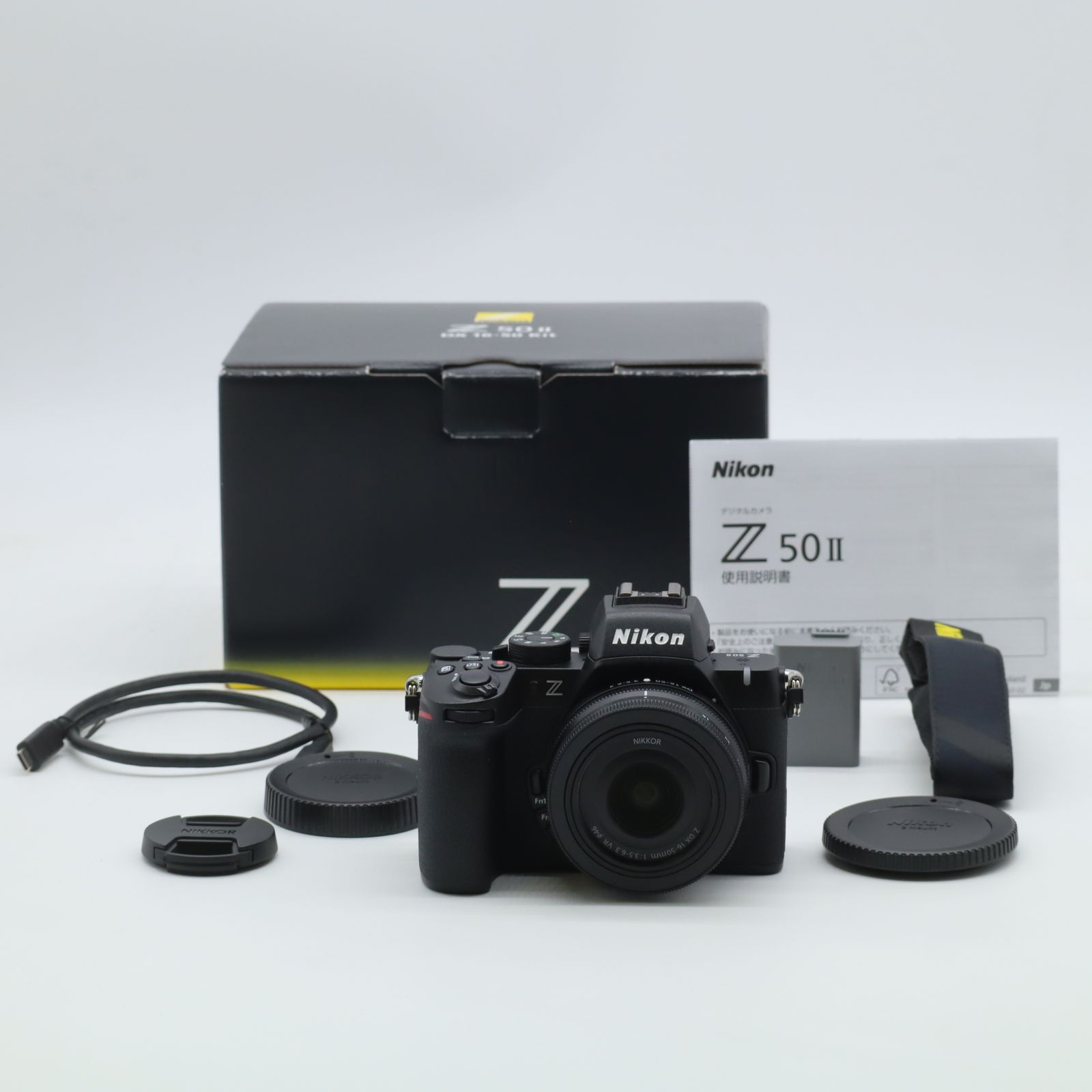 【ショット数1,110】Nikon Z50II 16-50 VR レンズキット｜APS-C ミラーレス一眼｜標準ズーム付属・手ブレ補正VR・高速AF・軽量コンパクト ニコンZマウント【中古】