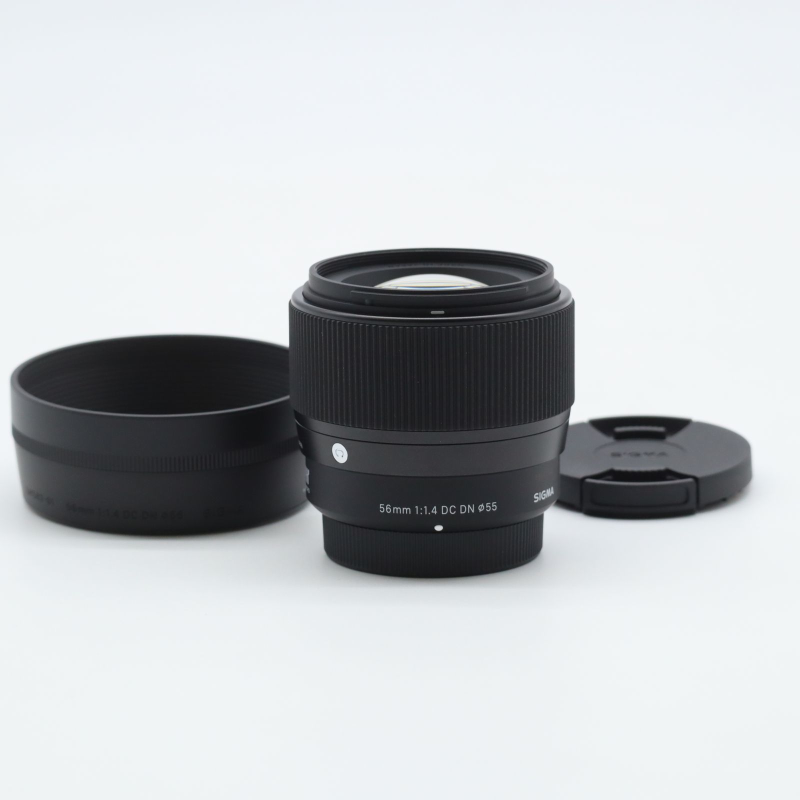 SIGMA Contemporary 56mm F1.4 DC DN マイクロフォーサーズ用｜単焦点望遠レンズ MFT対応｜大口径F1.4・高解像・美しいボケ ポートレート向け【中古】