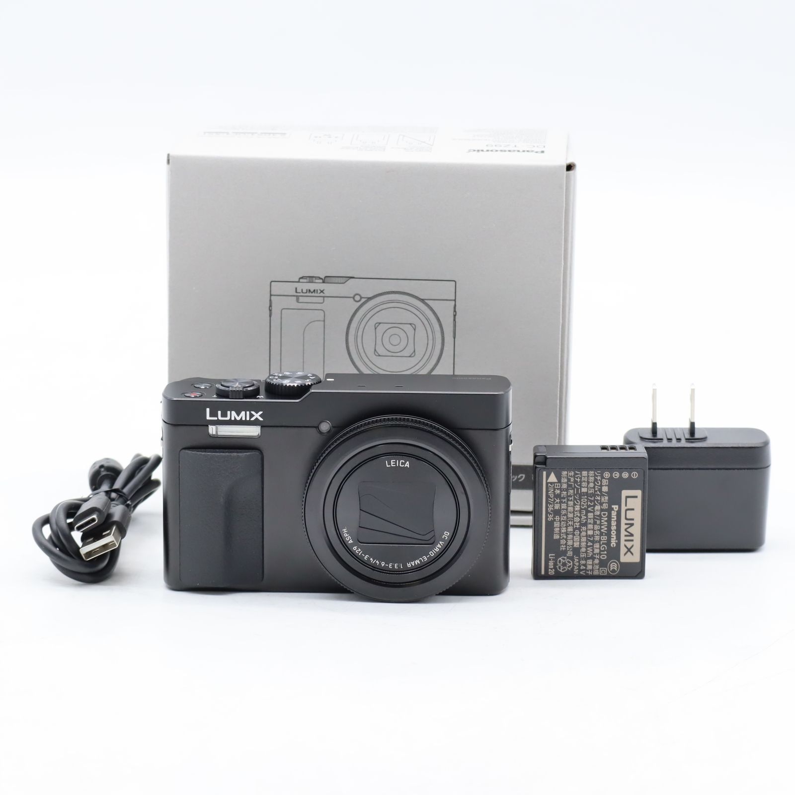 Panasonic LUMIX DC-TZ99-K ブラック｜高倍率ズーム コンパクト