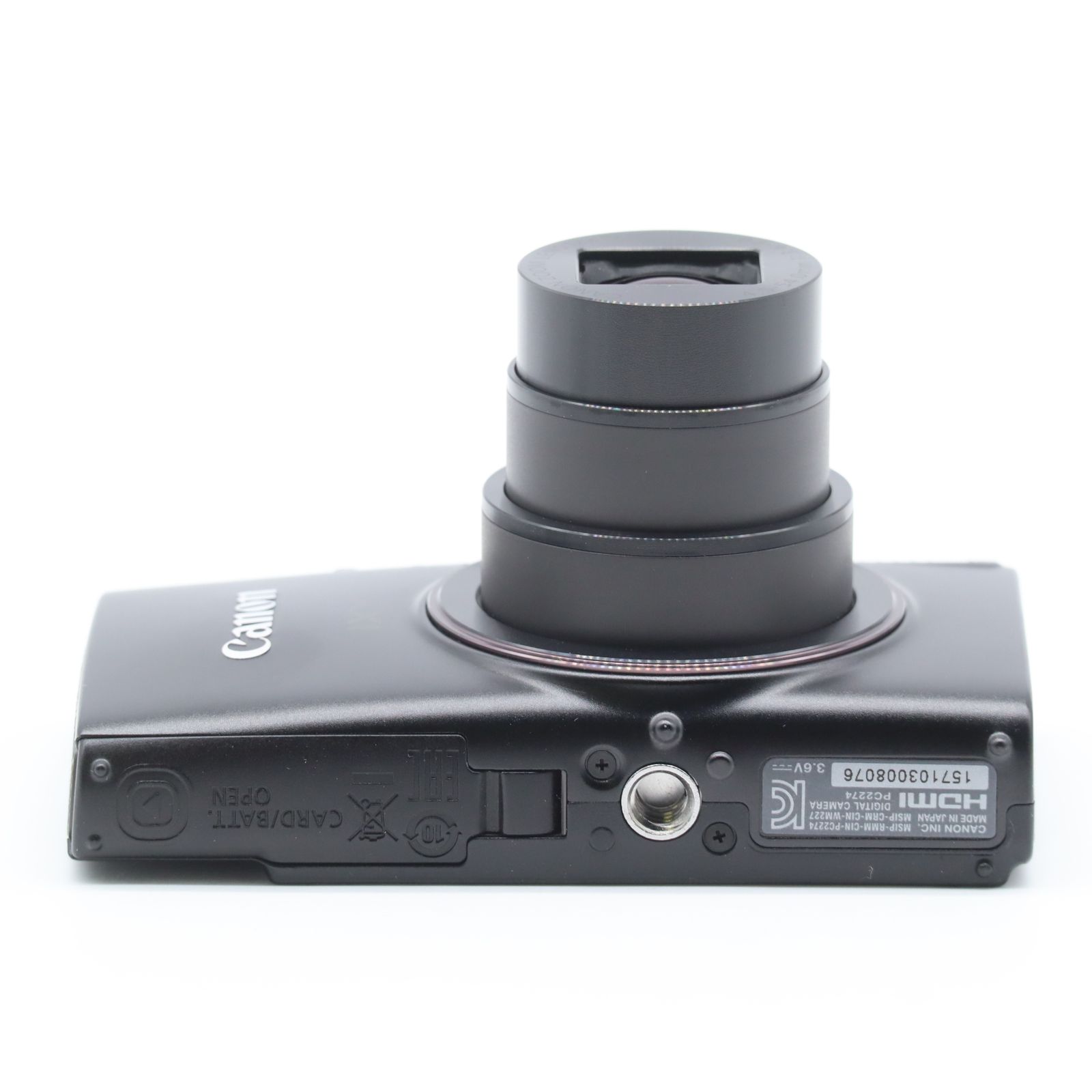 Canon IXY 650 m ブラック｜光学12倍ズーム コンパクトデジタルカメラ