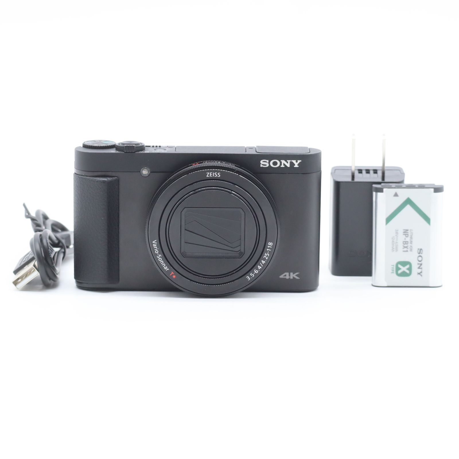 SONY Cyber-shot DSC-HX99 ブラック｜光学28倍ズーム 24-720mm｜4K動画対応・180度チルト液晶｜コンパクトデジタルカメラ ソニー【中古】
