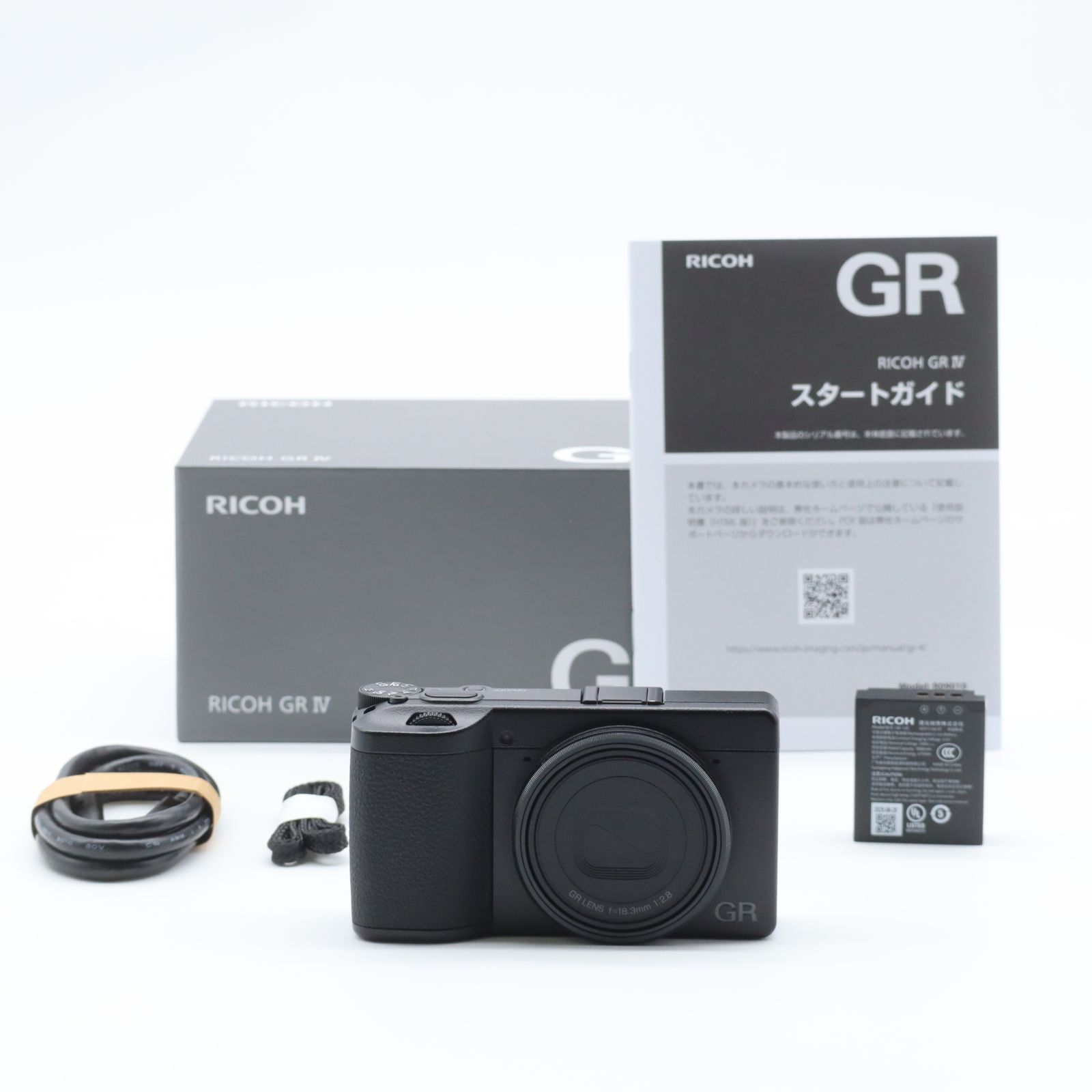 RICOH GR IV｜APS-C 高画質コンパクトデジタルカメラ｜GRレンズ搭載・スナップ撮影向け リコー【中古】
