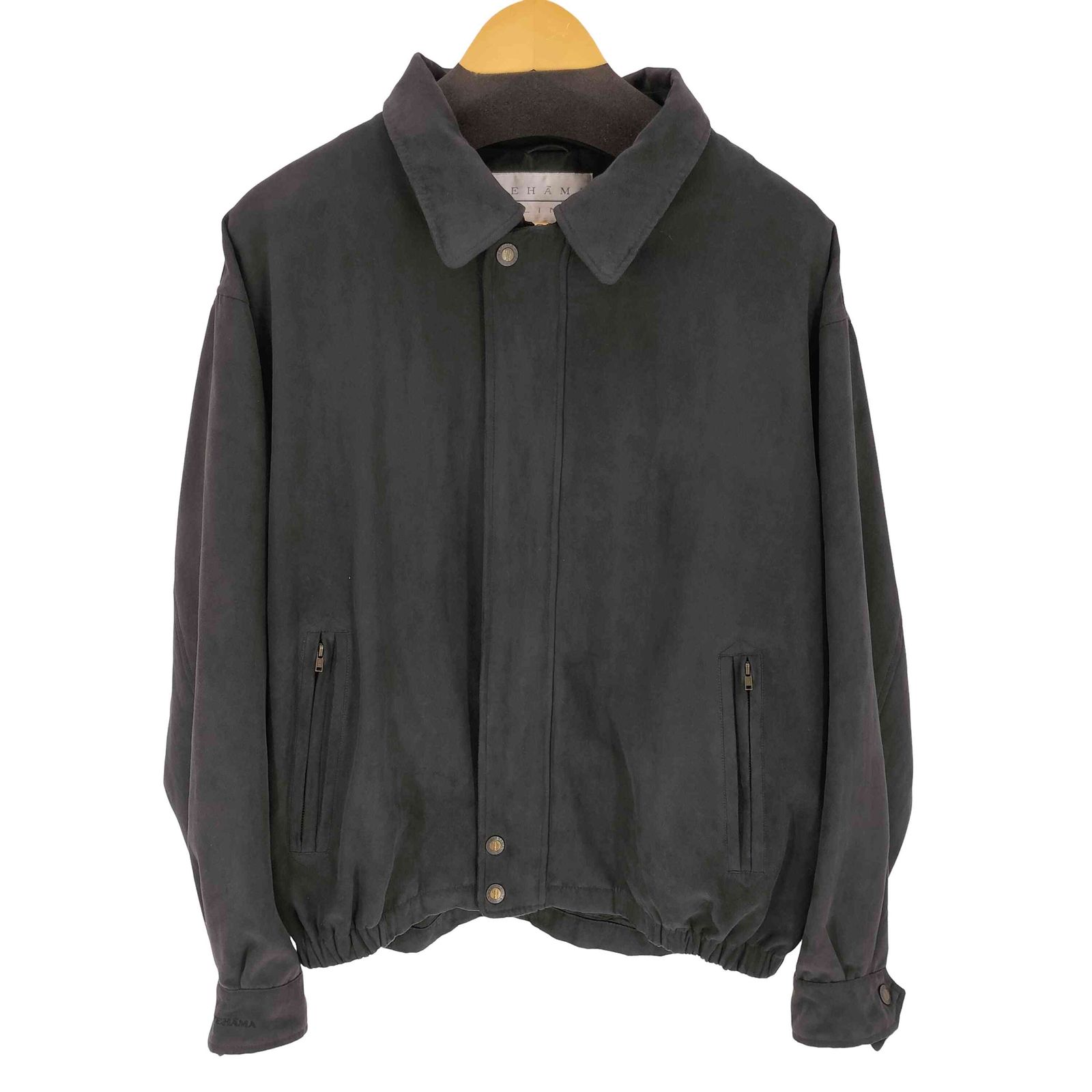 ユーズドフルギ USED古着 {{TEHAMA CLINT}}フェイクスエードジャケット メンズ import：L