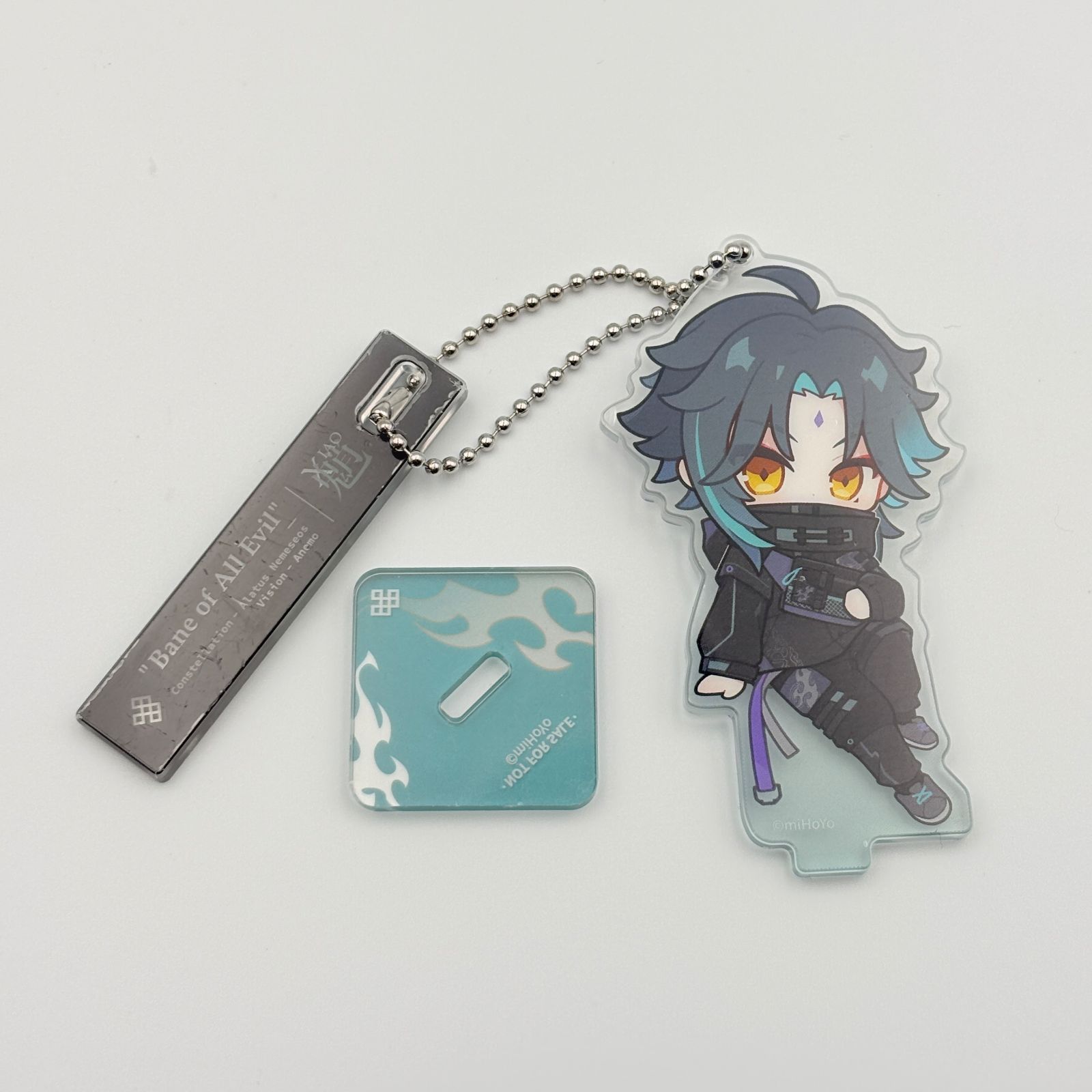 原神 魈 (Xiao) アクリルスタンドキーホルダー&メタルチャーム 公式グッズ