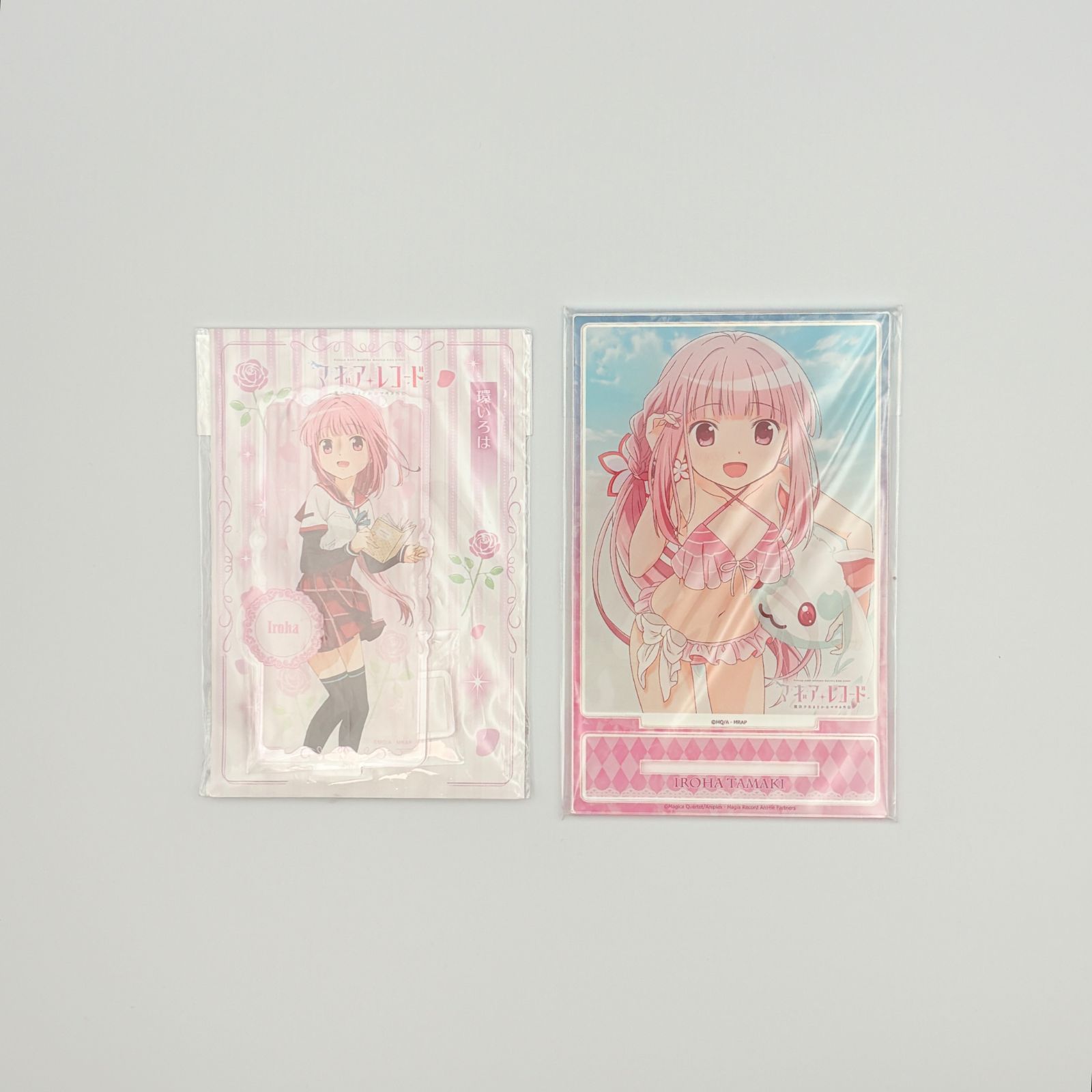 マギアレコード マギレコ 環いろは アクリルポートレートＡ アクリルスタンドフィギュア 2種セット