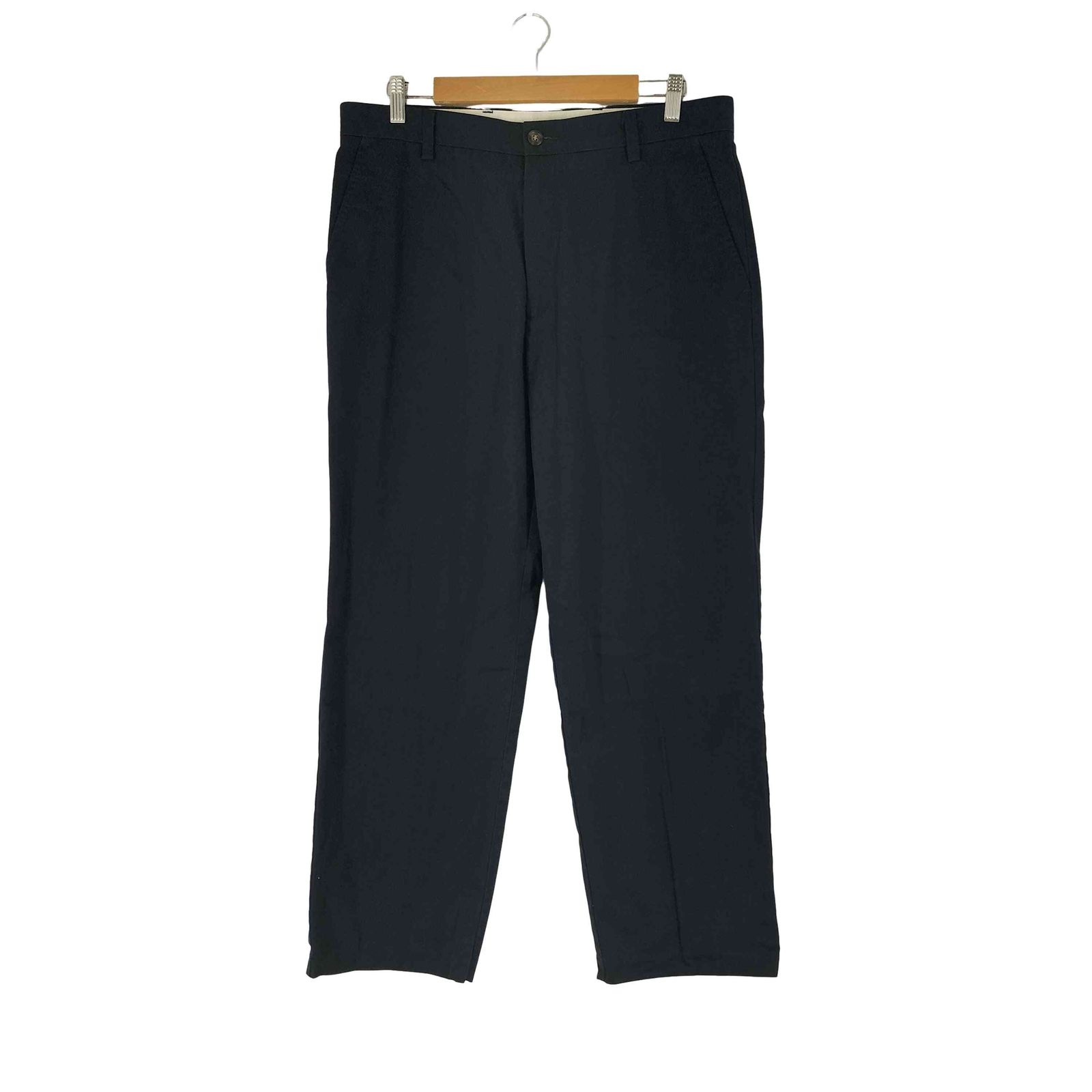 00s 【W32×L31程度】 コットンリネンパンツ 黒 ブラック 3タック ドッカーズ DOCKERS 00S コットン ワイドパンツ メンズ 34X30 驚きの