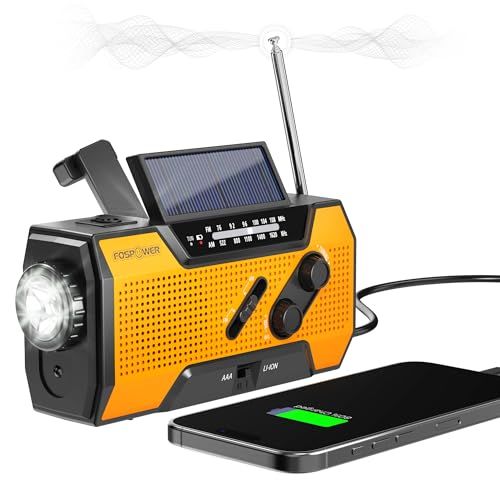 防災ラジオ 多機能 緊急警報対応 ソーラー&手回し充電 AM/FM対応 ポータブルラジオ LED懐中電灯&読書ランプ 7400mWh大容量バッテリー 乾電池 USB-C 充電 SOSアラーム 緊急対策 家庭用&アウトドアas 71c15eb9
