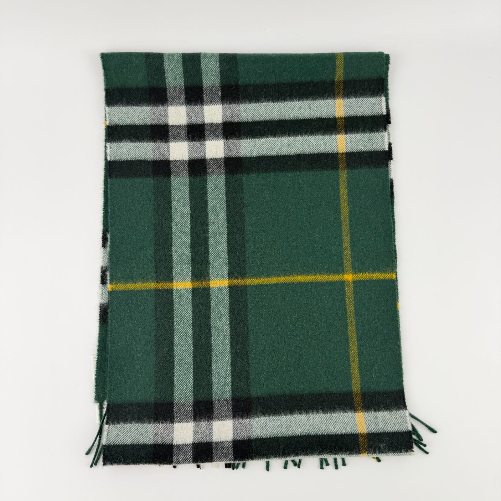 中古】BURBERRY バーバリー ノバチェック マフラー カシミヤ マルチ