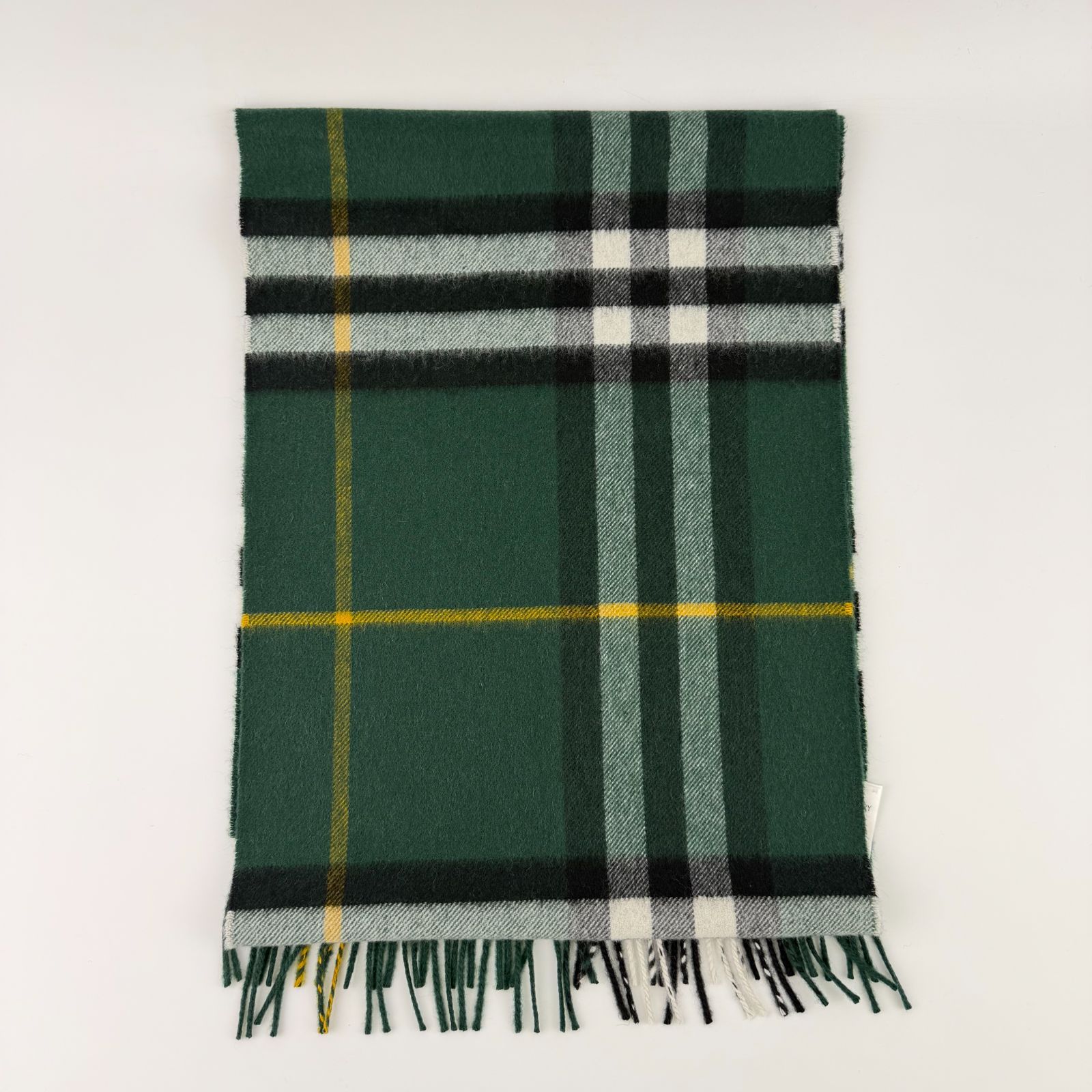 中古】BURBERRY バーバリー ノバチェック マフラー カシミヤ マルチ