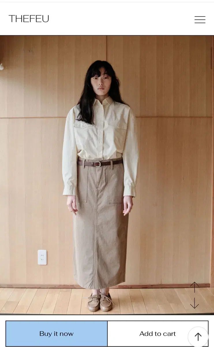 더에프유 (The FU) サファリ スカート 出品