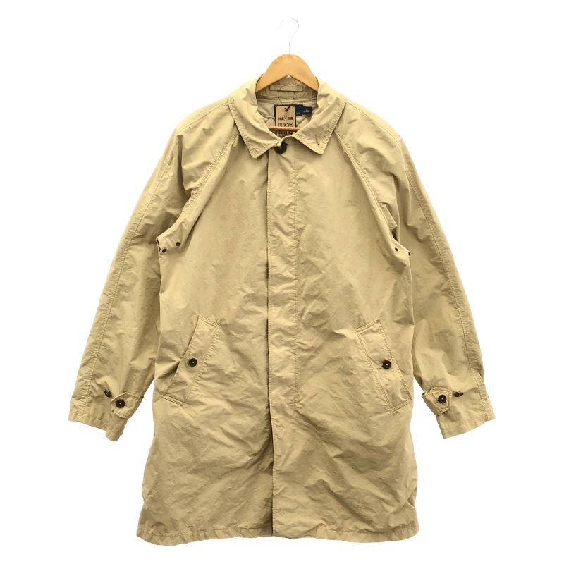 【中古】RALPH LAUREN ステンカラーコート サイズL ベージュ[91]